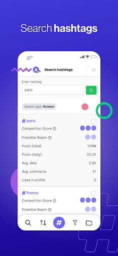 IQ Hashtags Screen 2