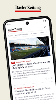 Basler Zeitung Nachrichtenのおすすめ画像1