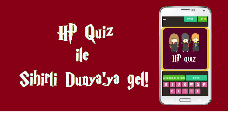 #2. Heri Potter Quiz (Android) By: GraveyardStreet Studios