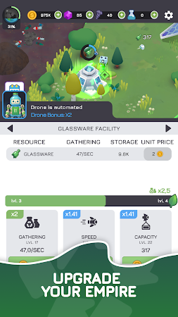 Game screenshot Idle Clean Planet apk download