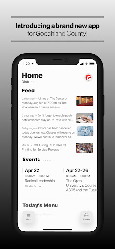 Android application Goochland County Schools screenshort