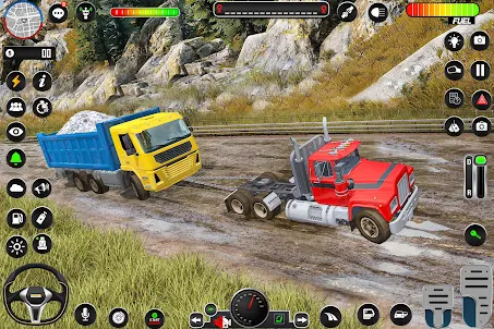 محاكاة ألعاب شاحنة الطين 4X4