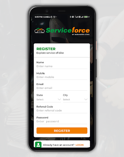 Serviceforce Screen 3