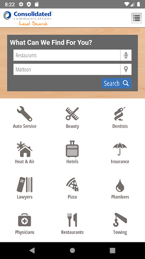 Consolidated Local Search Screen 2
