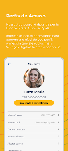 Gov.pi Cidadão Screen 3