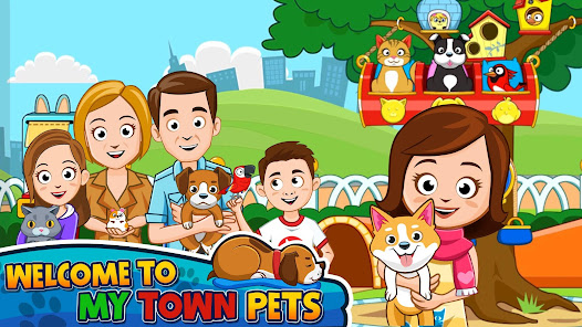 My Town : Pets 7.00.12 APK + Mod (Paid for free / Free purchase) for Android