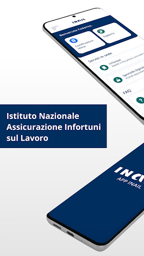Android application App Inail screenshort