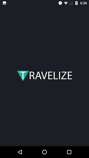 Android application Travelize - Portea screenshort