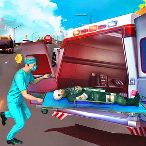 City Ambulance Rescue Car Game विंडोज़ पर डाउनलोड करें