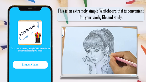 Android application Whiteboard Sketch book screenshort