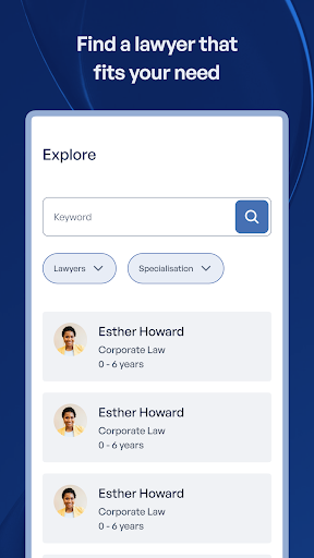 Legum: Lawyers in your pocket Screen 3