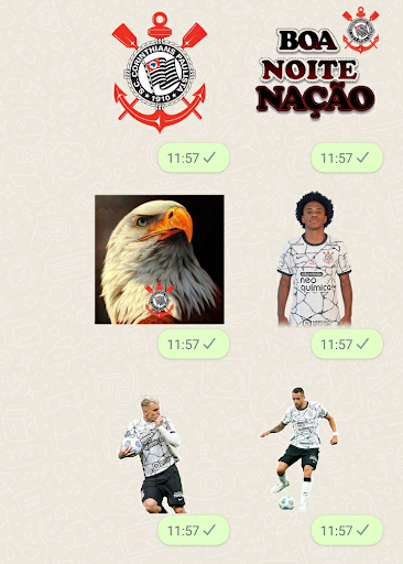 Figurinhas do Corinthians Screen 3