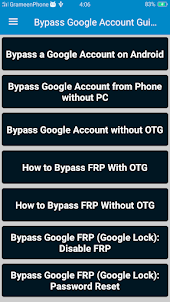 Bypass Google Account Guide