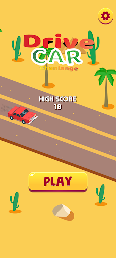 Android application Car Speed Driver Challenge screenshort