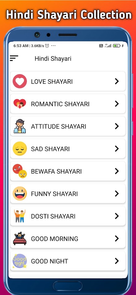 Good Shayari In Hindi by malek Screen 1