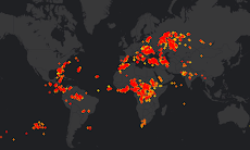 Global Lightning Strikes Mapのおすすめ画像4