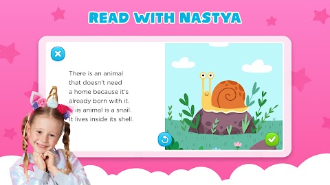 Learn Like Nastya: Kids Gamesのおすすめ画像5