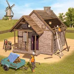 Cover Image of Download Wood House Construction Game  APK