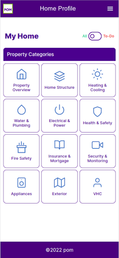 POM HomeAssist Screen 2