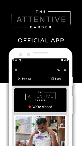 Android application The Attentive Barber screenshort