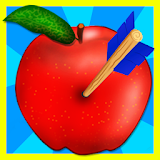 apple arrow shooting game icon