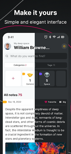 ElmiNote Screen 2