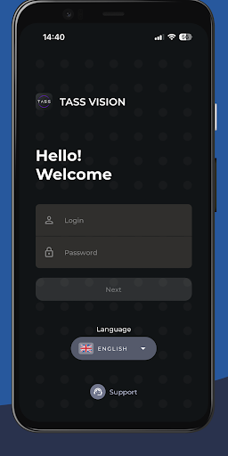 Android application Tass Retail screenshort