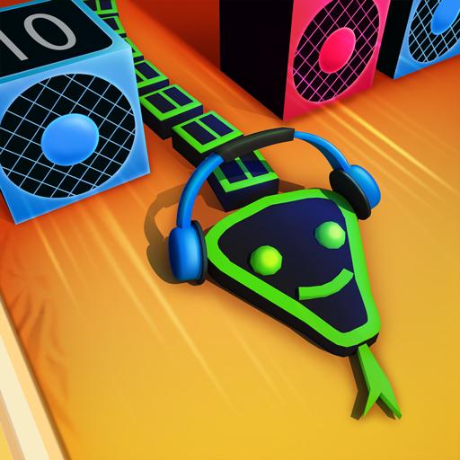3D Snake VS Block Beats logo