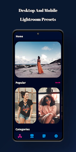 Android application Preseti - Lightroom Presets screenshort