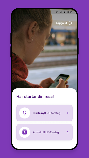 Android application Mitt UF-företag screenshort