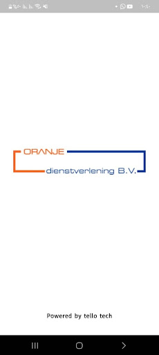 Oranje Dienstverlening Screen 2