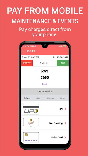 SnB - Housing Society Mgmt App Screen 2