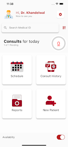 My Medical ID - Doctor Screen 2