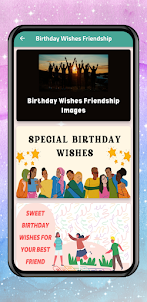 Birthday Wishes Friendship