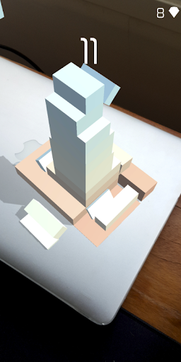 Android application Stack the Blocks screenshort