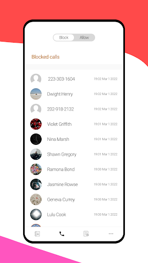 Do not call - Block Secretly