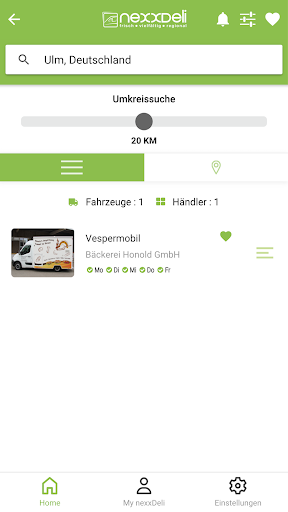 My nexxDeli Screen 3