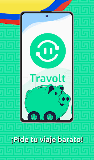 Android application Travolt - Pedir viaje barato screenshort