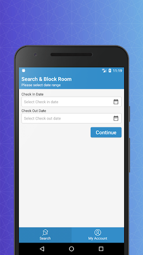 CZP Room Booking Screen 3