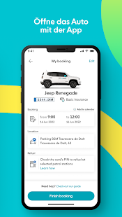 Ubeeqo: Flexible Carsharing Screenshot