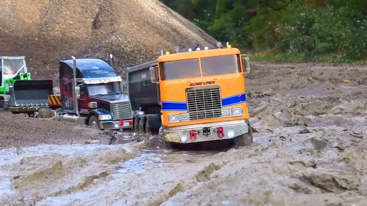 Jeux de camion de boue