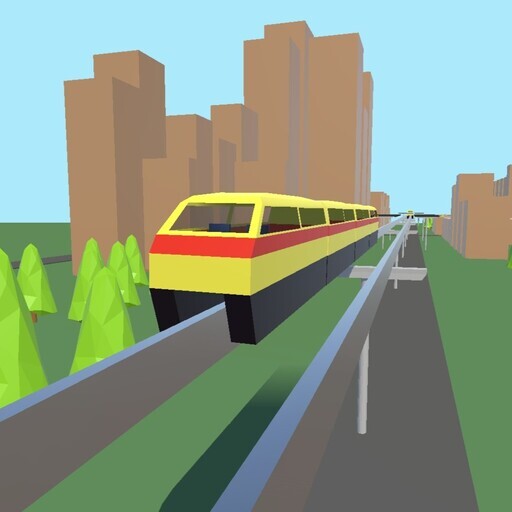 Monorail RapidRush - Train Sim logo