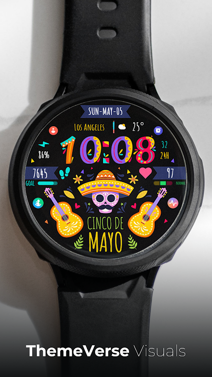 TVV Cinco de Mayo Watch Face - New - (Android)
