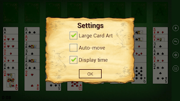 screenshot of Solitaire - FreeCell - Classic