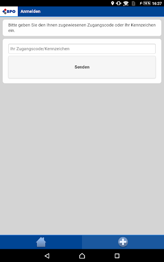 Android application BPO Lite screenshort