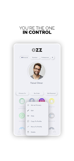 OZZ - Digital Business Card Screenshot 3 - AppWisp.com