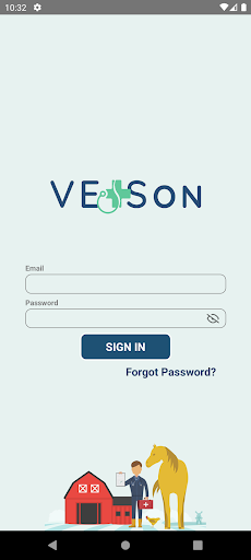 Android application VETSon screenshort