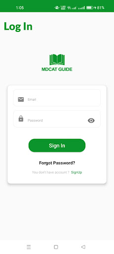 Android application MDCAT Guide screenshort