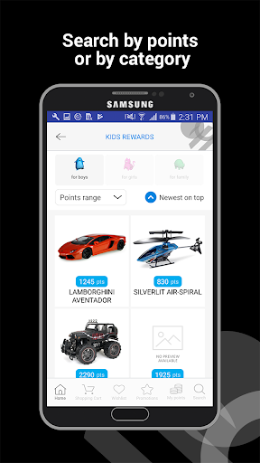 Audi Rewards Screen 2