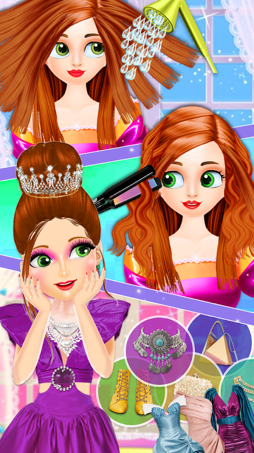 Download Hair Salon Girls Makeup Games on PC (Emulator) - LDPlayer